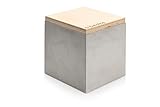 Betonfeuer® - Das Original der Beske-Manufaktur | Modell 'Kea' | 13x13x13cm mit...