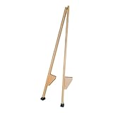 BUSDUGA 4434 Holzstelzen aus Buche, verstellbar 1,15m, MADE IN GERMANY rutschfeste Stelzen...