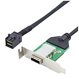 FIGGRITID Interner HD Mini SAS SFF-8643 Host auf SAS HD SFF-8088 Buchse mit Niedriger...