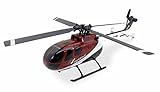 Amewi 25320 AFX-105 X 4-Kanal Helikopter 6G 2,4GHz RTF, Rot-weiß-schwarz