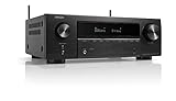 Denon AVR-X1700H 7.2-Kanal AV-Receiver, Hifi Verstärker mit Dolby Atmos, DTS:X,...