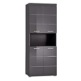 trendteam smart living Badezimmer Hochschrank Schrank Amanda, 73 x 190 x 31 cm...