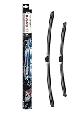 Bosch Scheibenwischer Aerotwin A204S, Länge: 600mm/475mm – Set für...