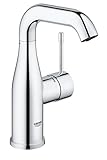 GROHE Essence - Einhand-Waschtischarmatur (wassersparend, mit Temperaturbegrenzer,...