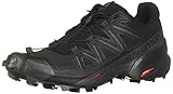 Salomon Speedcross 5 Damen Trail Running Schuhe, Grip, Stabilität, Passform, Black, 38...