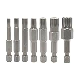 Torx-Schraubendreher-Bit-Set, 12-kant, manipulationssicher, Torx-Bit für industrielle...