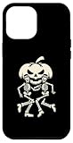 Hülle für iPhone 13 Pro Max Klassische Tänzer Skelett und Kürbis Tanzen Halloween