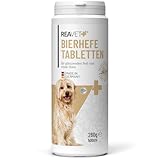 ReaVET Bierhefe-Tabletten für Hunde 500 Stück – Naturrein in Premium...