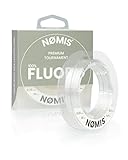 NØMIS Fluorocarbon Vorfachschnur | Ø 0,18-1,00 mm | 100% Fluorocarbon Angelschnur | Hohe...