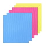 EQLEF Schweden geschirrtücher, 6pcs schwammtücher waschbar Absorbierend schwammtuch...