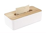 Kosmetiktücher Box aus Holz,26x13x9cm Taschentuchspender,Praktische...