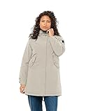 Jack Wolfskin Damen TALFORST W Parka, Dusty Grey, XL