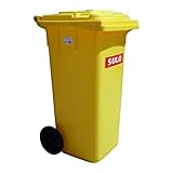 SULO 120 Liter Gelbe Tonne Müllbehälter Mülltonne Abfalltonne Gelb Für alle...