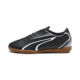 PUMA Herren Vitoria IT Soccer Shoe, Black White, 43 EU