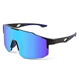 FEISEDY Sport Sonnenbrille Herren Damen Fahrradbrille Radbrille Verspiegelt...