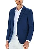 GRACE KARIN Herren Blazer Regular Fit 2 Knöpfe Business Sakko Klassisches Einfarbiges...