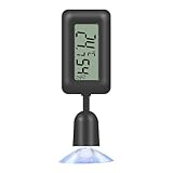 Reptilien Thermometer Hygrometer, Digital Aquarium Hygro-Therm, 360° Rotation Terrarium...