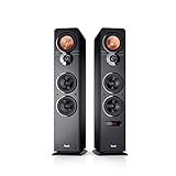 Teufel Ultima 40 Aktiv Schwarz Stereo Lautsprecher Musik Sound Hochtöner Mitteltöner...