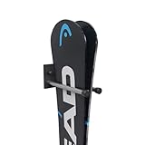 Skihalterung N1 Wand Skihalter für 1 Paar 13 cm Nordic Walking Trekking Stöcke...