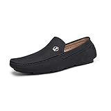 Bruno Marc Herren Klassische Mokassins Wildleder Flache Slipper Weich Comfort...