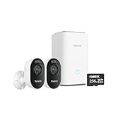 Reolink 2K Überwachungskamera Set Aussen mit Home Hub, Farbnachtsicht, 2,4/5GHz Dualband...