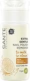 SANTE Naturkosmetik Extra Gentle Nail Polish Remover, Nagellack-Entferner mit...