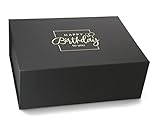 ideas in boxes Premium Geschenkbox Geburtstag, Geschenkkarton, Magnetbox, Magnetfaltbox,...