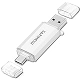 SANKESU 64GB USB Stick 3.0 USB C Flash-Laufwerke USB-A & Typ-C OTG...