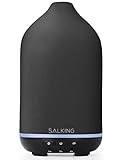 SALKING Aroma Diffuser, Schwarz Keramik Diffusor für Ätherische Öle, BPA-Free...