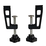 2 Set Holzbearbeitungsklemmen Bar Klemmen Set, Holzbearbeitungsprofil Zaun Fix Klemme,...