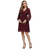 JASAMBAC Damen Swiss Dot Cocktailkleid für Hochzeit Gäste Babyparty...