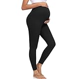 ACTINPUT Umstandsleggings Damen Blickdicht High Waist Umstandshose Elastisch...