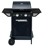 Campingaz Xpert 100 LS Plus Rocky Gasgrill aus Lavastein, BBQ-Wagen mit 2 Brennern und 1...