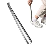 Schuhlöffel Lang 42cm Schuhanzieher Lang Metall Sehr Stabil Mit Ergonomischer Form Sehr...