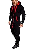 Amaci&Sons Herren Overall Jumpsuit Jogging Onesie Trainingsanzug Camouflage 3004...