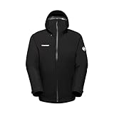 Mammut Herren Convey 3 In 1 Hooded Mens Hardshell Double Jackets, Black-black, L...