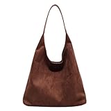 TIAASTAP Tote Bag Wildleder Handtasche Damen Groß Shopper Tasche Shoulder Bag...