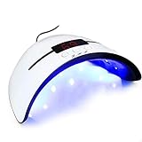 LKE UV Lampe für Gelnägel, 36W Nageltrockner mit Tragbarer USB-Ladefunktion, 30/60/90s...