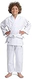 IPPONGEAR Unisex Jugend Beginners 2 Kinder Judoanzug, Weiß, 140 EU