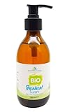 BIO Jojobaöl kaltgepresst NATIV 250 ml inkl. Dosierpumpe -Glasflasche-...