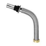 Oniissy 40/60 cm Edelstahl Waschbecken Siphon Abfluss Flexibler Rohrschlauch für...