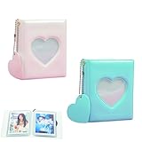 Kpop Photocard Binder Mini Einsteckalbum,2 Mini Fotoalbum Kleines Fotokartenbuch Herz...