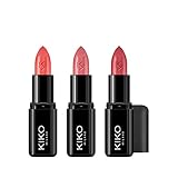 KIKO Milano Smart Fusion Lipstick Kit 02 | Lippen-Set Mit 3 Lippenstiften Mit Glänzendem...