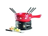 MÄSER 931893 Käsefondue Set für 6 Personen, 11-teiliges Komplettset für...