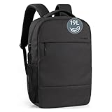 AspenSport Rucksack 19L charcoal I stabiler Tagesrucksack I wasserabweisender Rucksack mit...