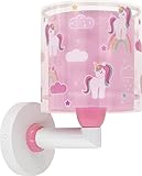 Dalber kinder Wandlampe, Kinderlampe Wandleuchte Einhörner Tiere Unicorns,...