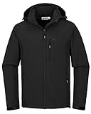 33,000ft Softshelljacke für Herren Wasserdicht Winterjacke Winddicht Warme Fleece...