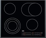 AEG HK654070FB Autarkes Kochfeld / Strahlenbeheizt / Slider-Bedienung / 60 cm /...