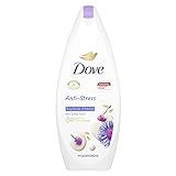 Dove Duschgel Anti-Stress Duschbad mit 3-fach Feuchtigkeitskomplex für gestresste und...