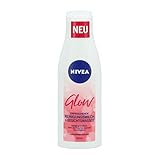 Nivea Glow Erfrischende Reinigungsmilch + Gesichtswasser, 2er Pack (2 x 200ml)